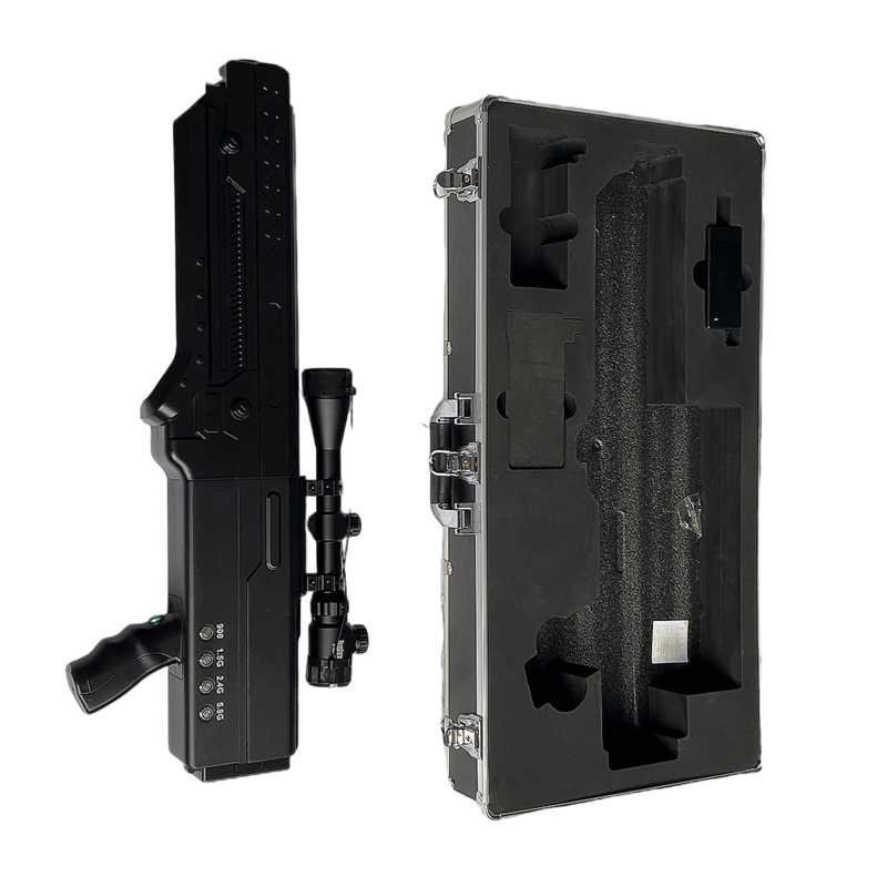  恩阳手持便携式枪型低空防御反制四通道A型